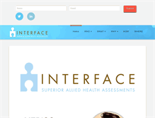 Tablet Screenshot of interface.com.au